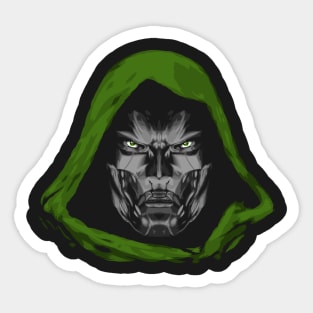 Dr Doom Sticker